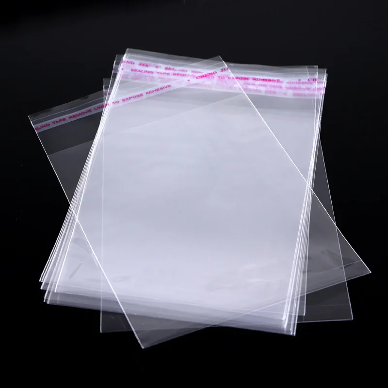 Custom Transparent Plastic Opp Self-adhesive Bag